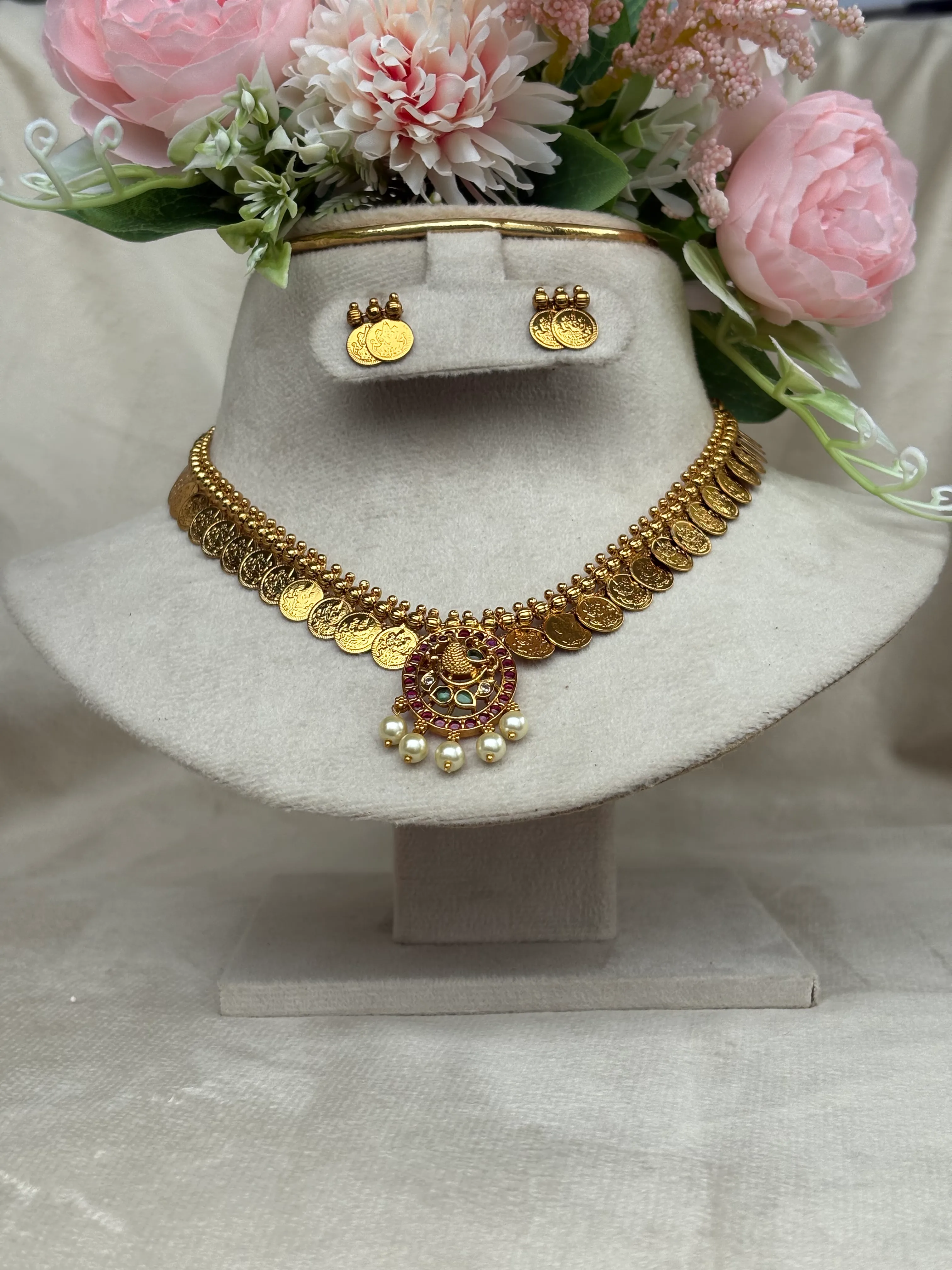 Traditional Coin Necklace Set